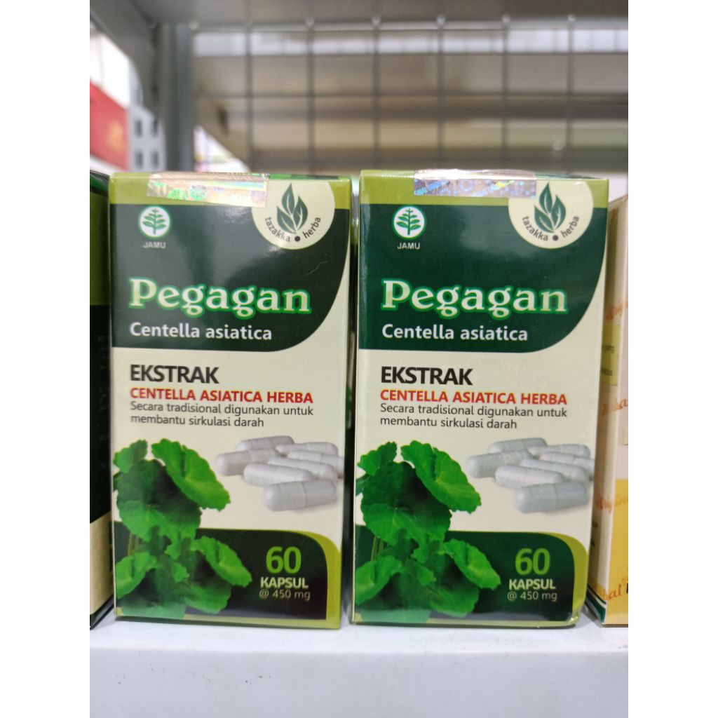 Tazakka Pegagan Isi 60 Kapsul