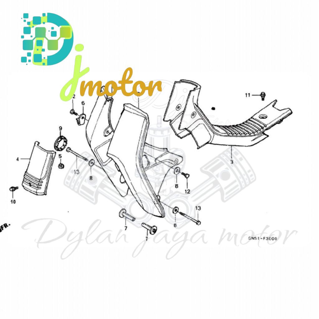 baut Astrea grand || baut sayap Astrea grand || baut sayap kanan kiri Astrea grand