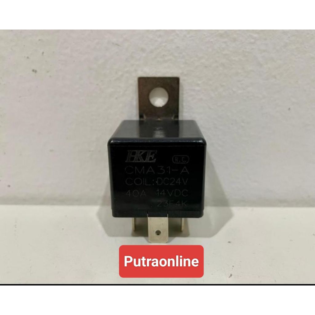 Relay 24 Volt 40 Amper 4 Pin HKE / Riley DC 24V 40A 4 Pin HKE