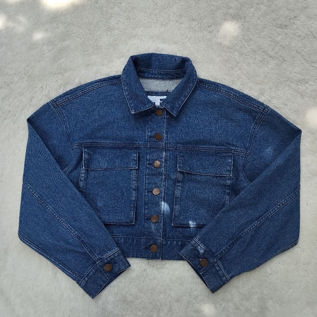 Buffalo Oversize Crop Jacket Original sisa Export