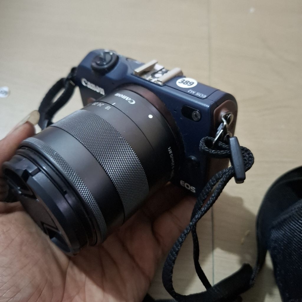 [ BEST SELLER ] CANON EOS M2 MIRRORLESS M2 lensa kit kamera vlog