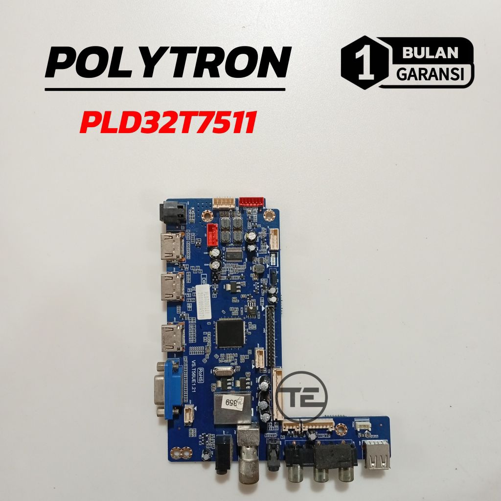 MAINBOARD POLYTRON PLD32T7511 MESIN TV LCD POLYTRON PLD 32T7511 MB MOTHERBOARD TV
