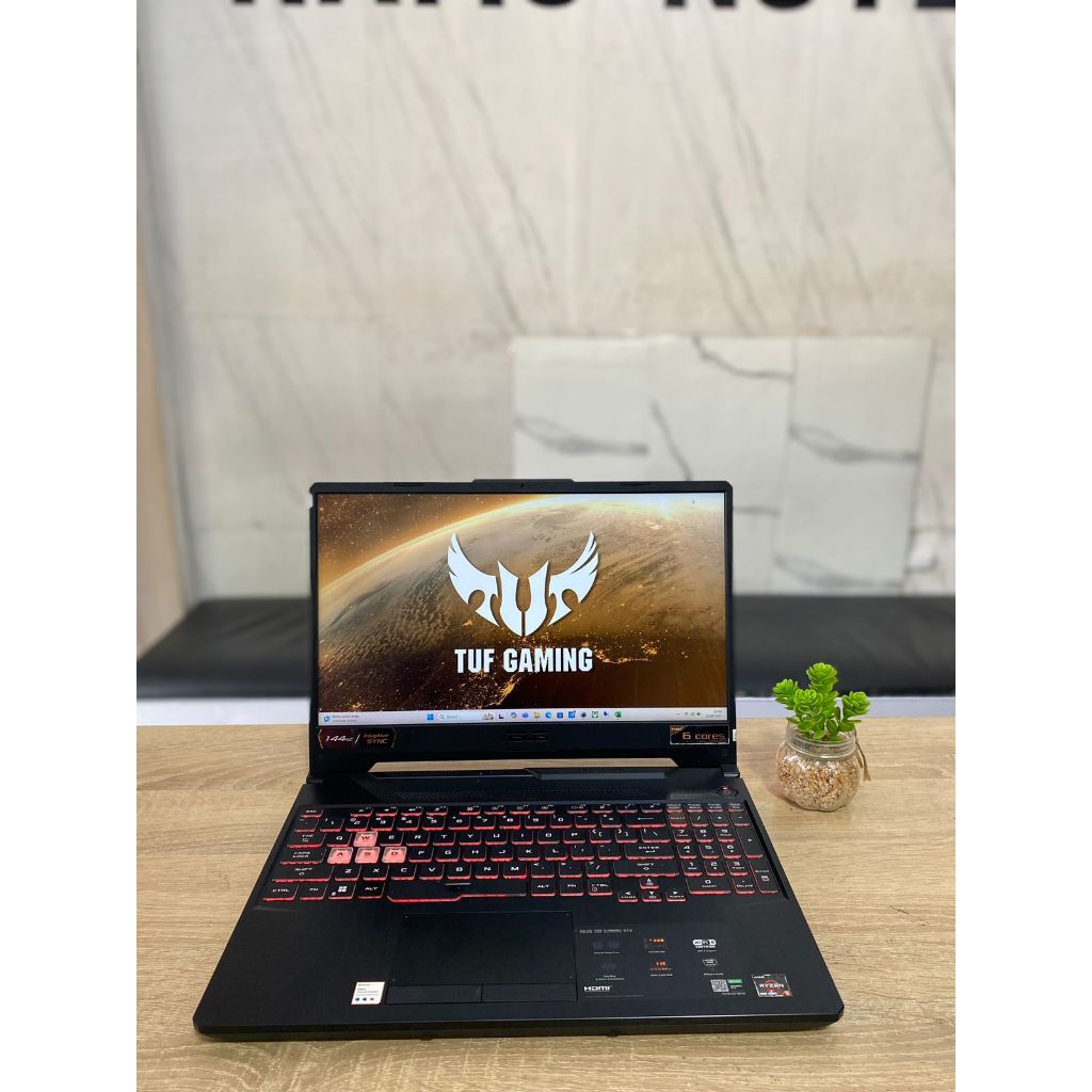 LAPTOP GAMING ASUS TUF RYZEN 5 RAM 16 GB SUDAH SSD GTX 1650