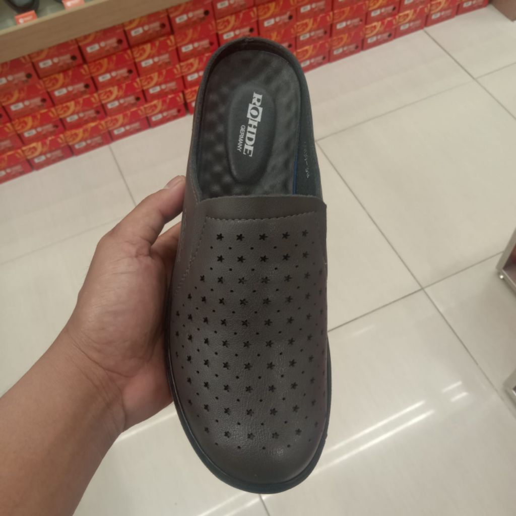 ROHDE SANDAL BUSTONG WANITA KULIT ORIGINAL