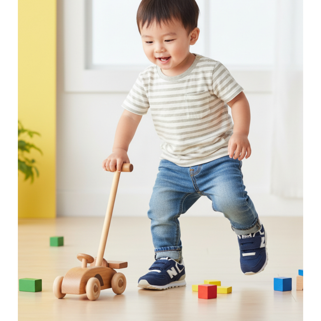 Sepatu Baby Sneakers Anak NB Toddler 574 Navy Original