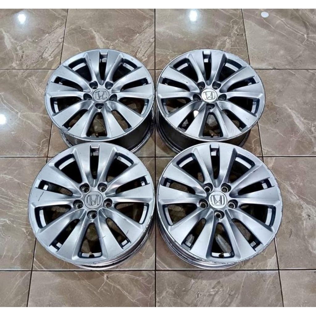 VELG MOBIL BEKAS ORI HONDA ACCORD RING 17 PCD 5X114,3
