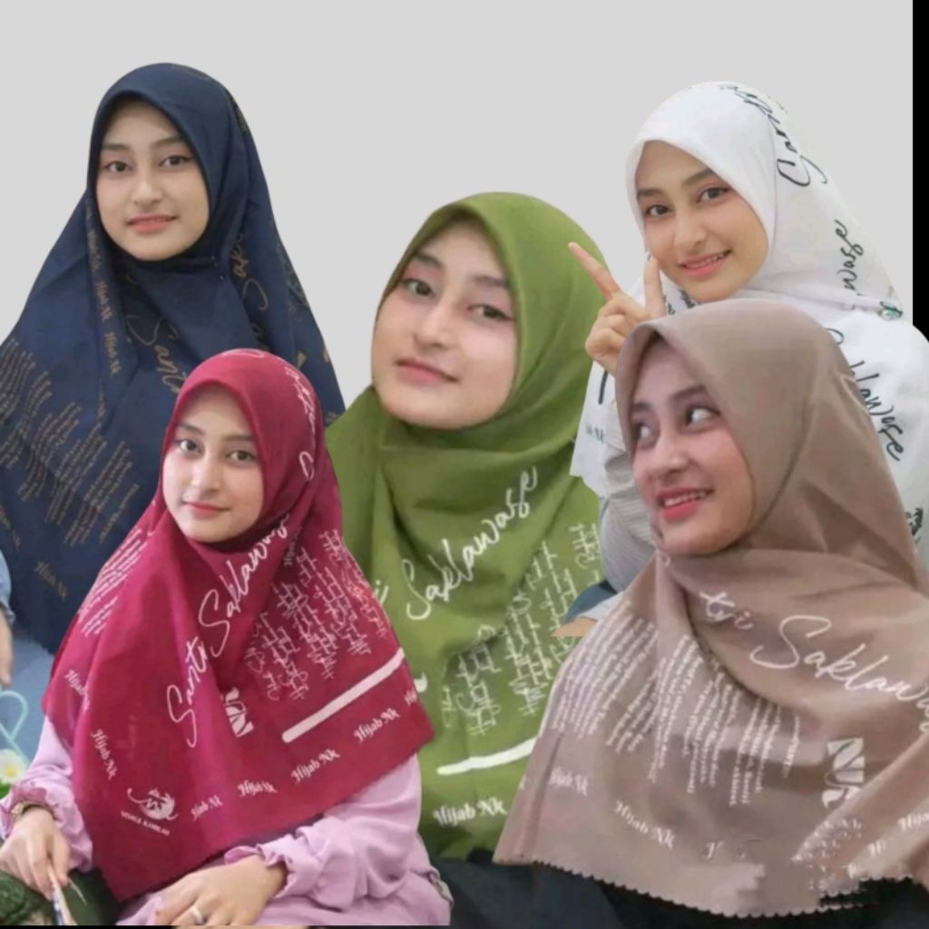 HIJAB SANTRI SAKLAWASE NK NISAUL KAMILAH