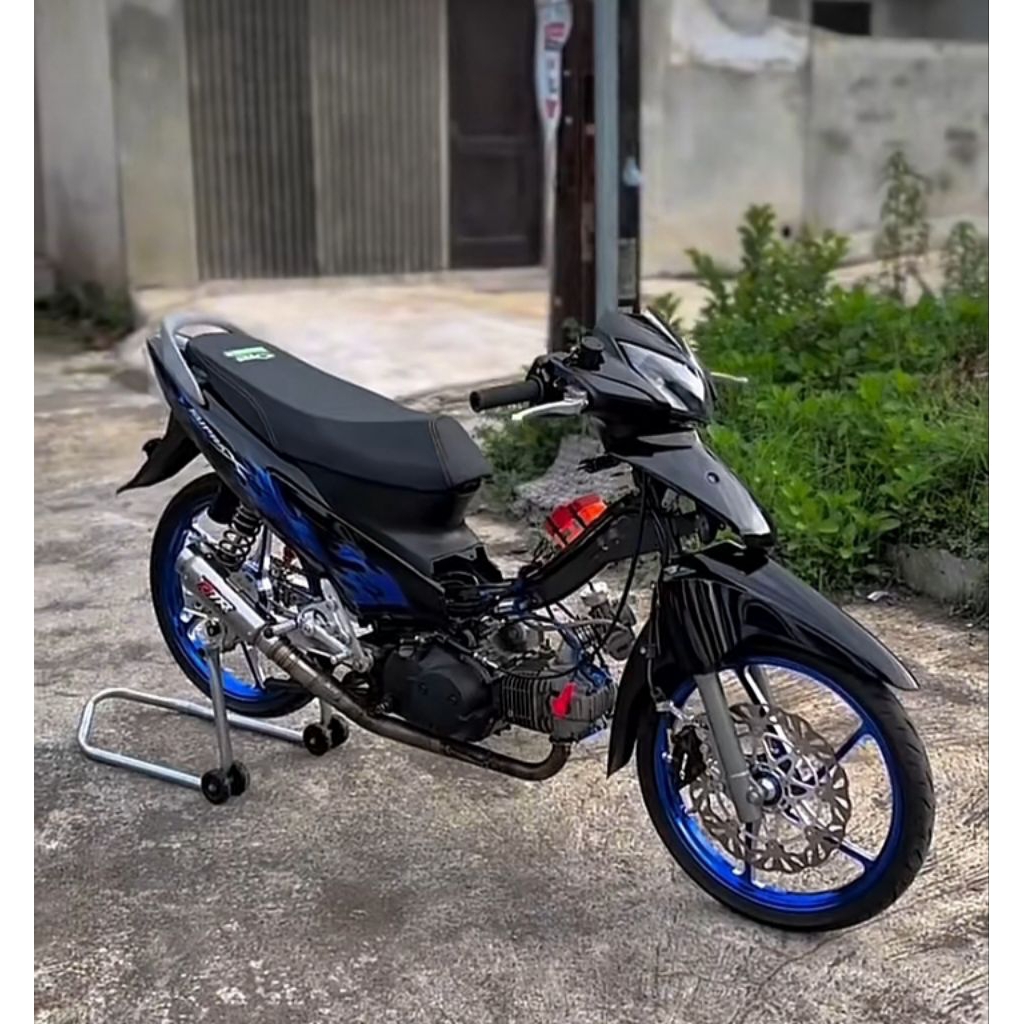 Jok Motor Supra X 125 Batman Road race ozza racing _ jok supra x 125 batman