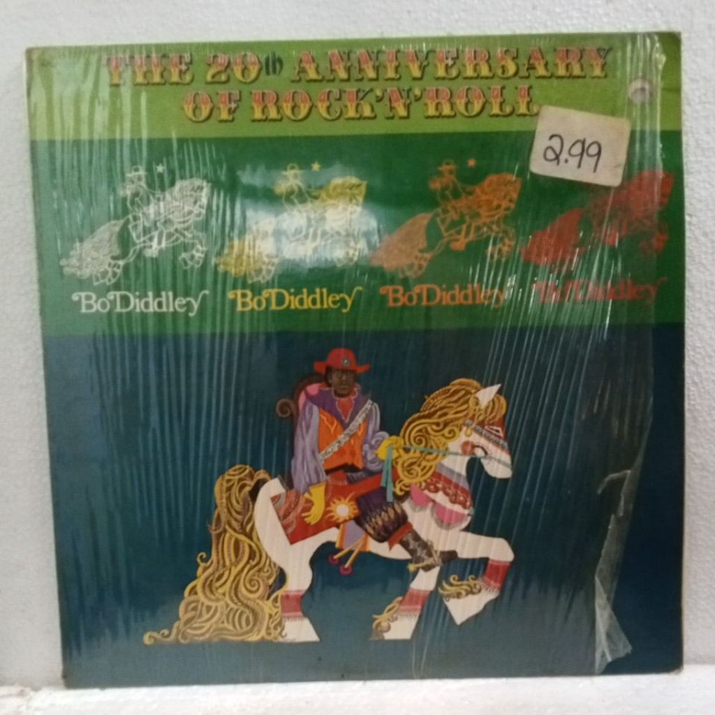 Vinyl Piringan Hitam 12 inch Bo Diddley - 20th Anniversary of Rock And Roll