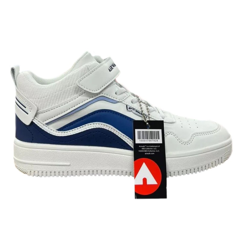 Airwalk Doodle Jr White/Navy Kids Shoes Airwalk Original