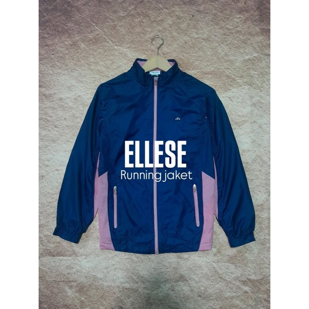 jaket running ELLESE bahan adem recomend bekas/second/preloved