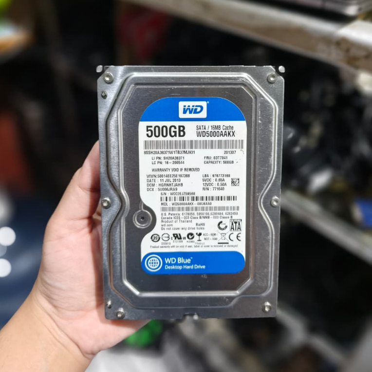 Hardisk Internal PC WD BLUE/SEAGATE 500 GB