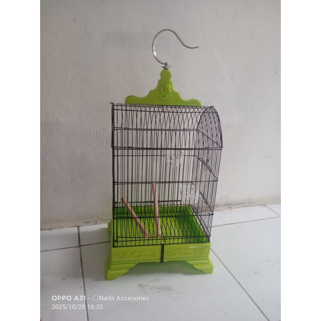 Sangkar Burung Besi Kotak Free Angkringan