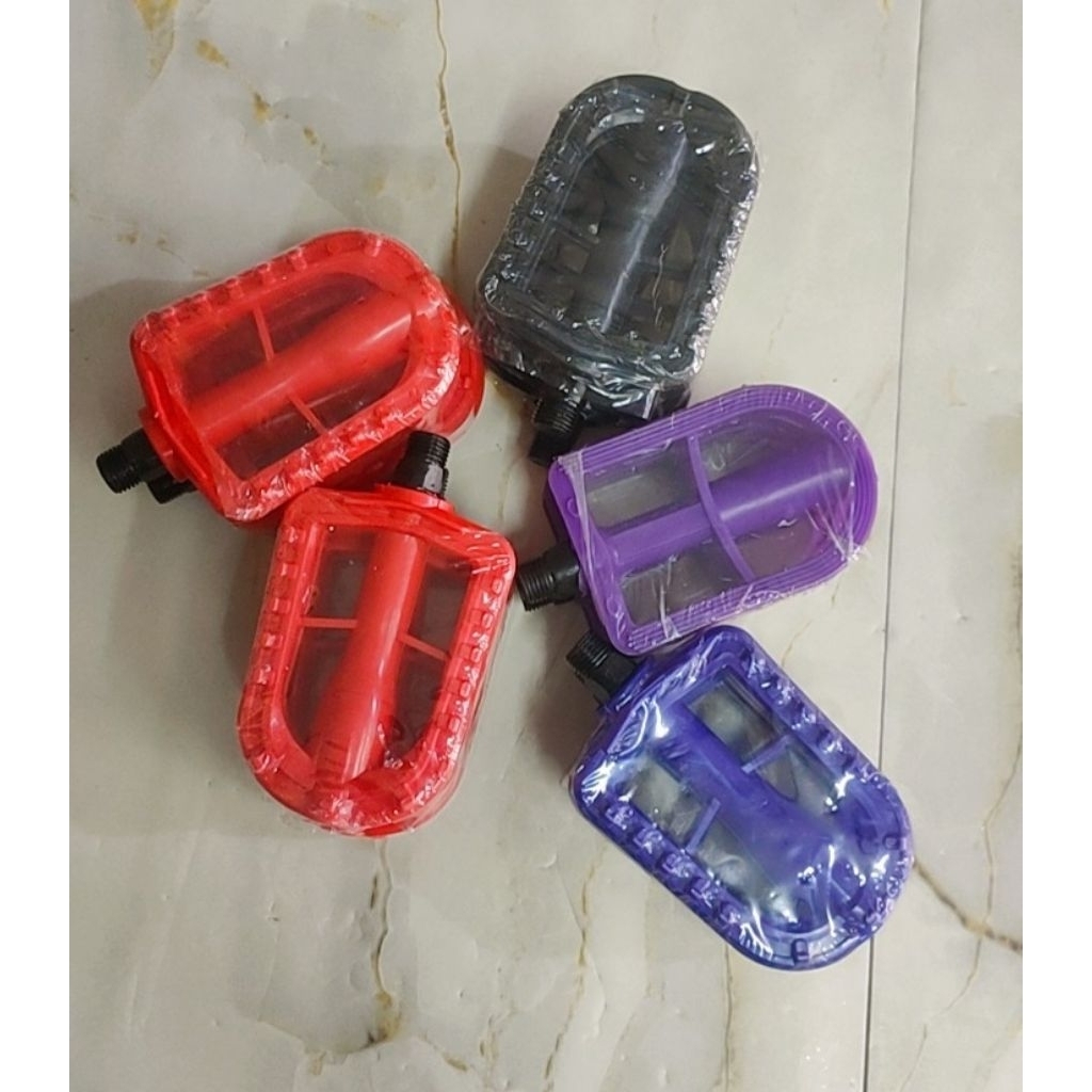 Pedal Gowesan Sepeda Anak, BMX, Mini, ukuran 12 16 18 As Kecil Pedal Pacific Warna, Free Packing Bub