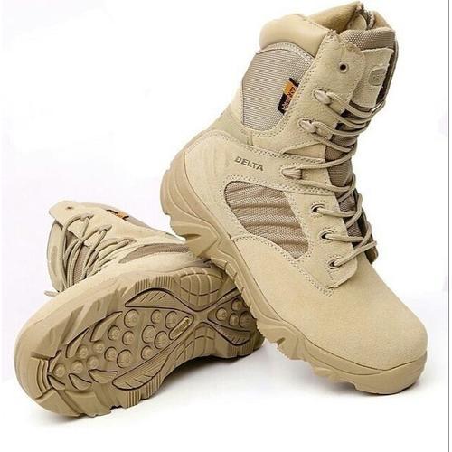 Shoes - Sepatu Tactical DELTA 8 Inch Impor Cream