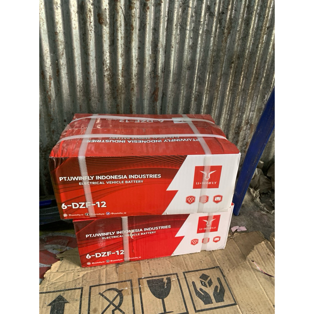 baterai/aki sepeda listrik U winfly 12v 12ah