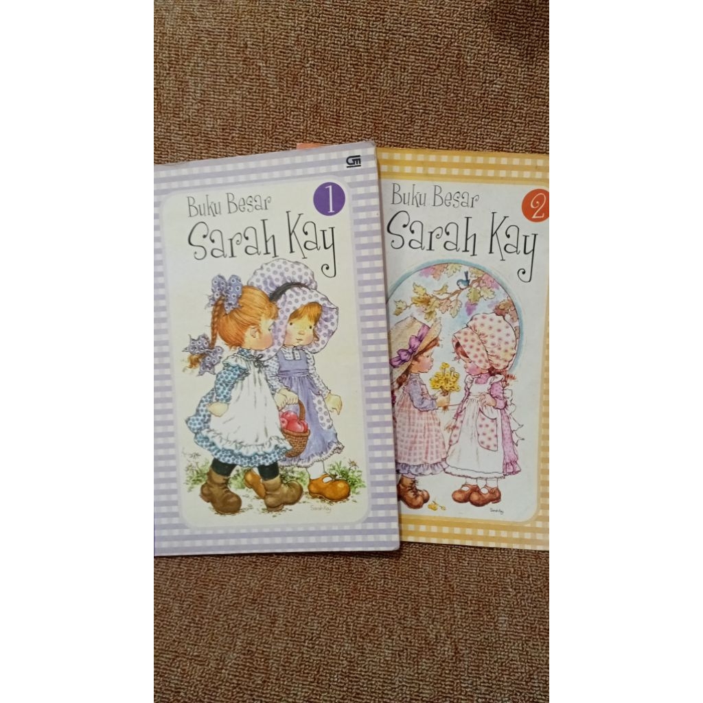 Set Buku Besar Sarah Kay rarebook 2005 defect dikit
