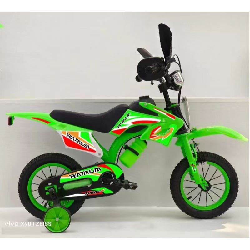 Sepeda BMX Trail Ukuran 16/18 Platinum Sepeda Anak Cowok Umur 5-7 Tahun