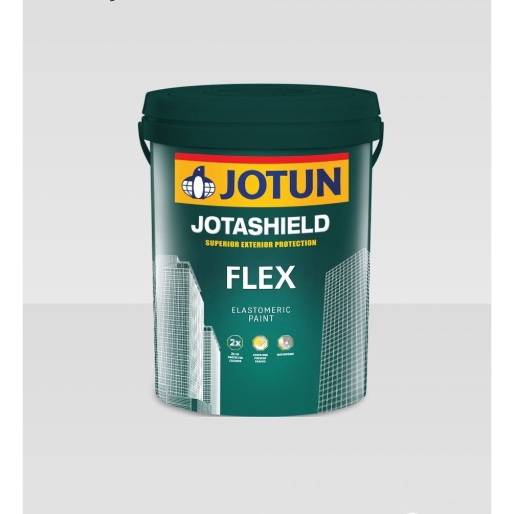 Jotashield Flex Pail 20 Liter 25 KG Jotun Cat Exterior Premium Menutupi Retak Warna Tahan 6 Tahun CU