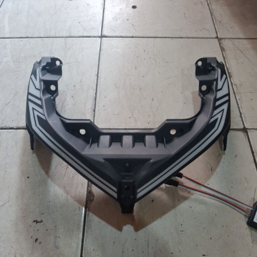 lampu frame aerox connected