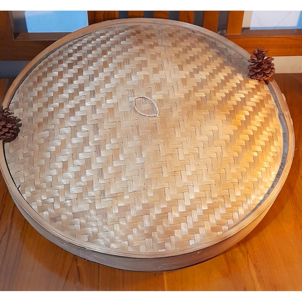 Klakat bambu dimsum 50cm Kukusan Bambu Tutupnya saja