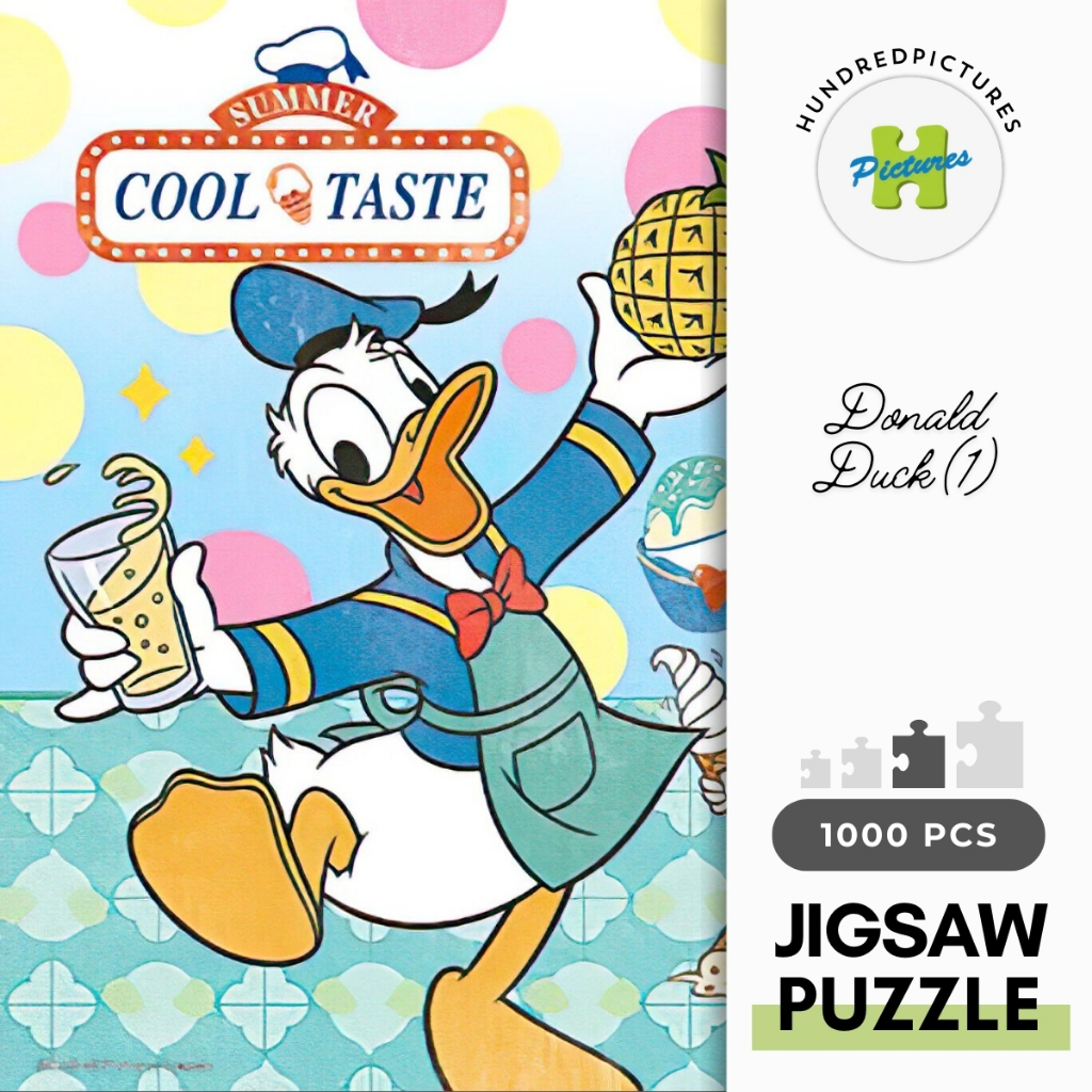 Hundred Pictures HPD0300S-197 Donald Duck 300 PCS Jigsaw Puzzle