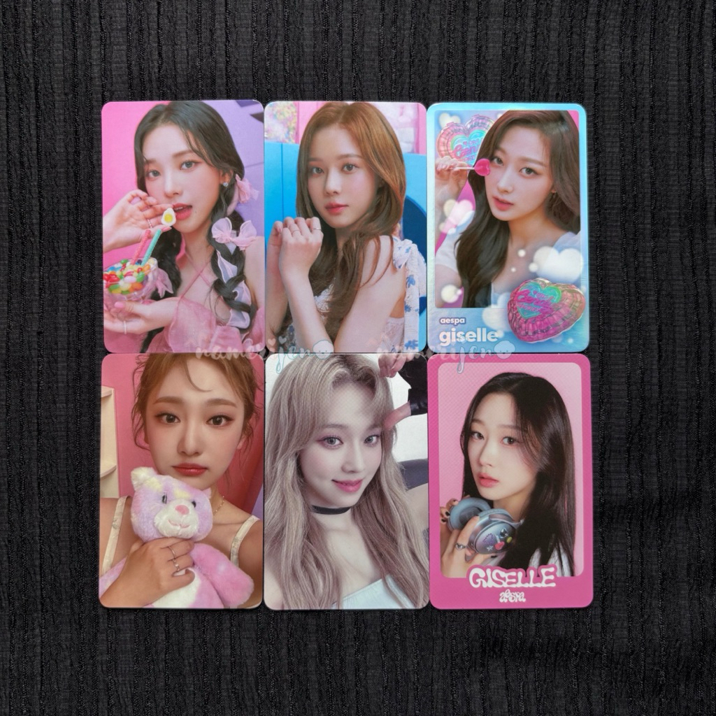 Oh Caendy Pocket CTMI aespa Karina Winter Ningning Giselle Selca Concept Boneka Random Card Pack TC 