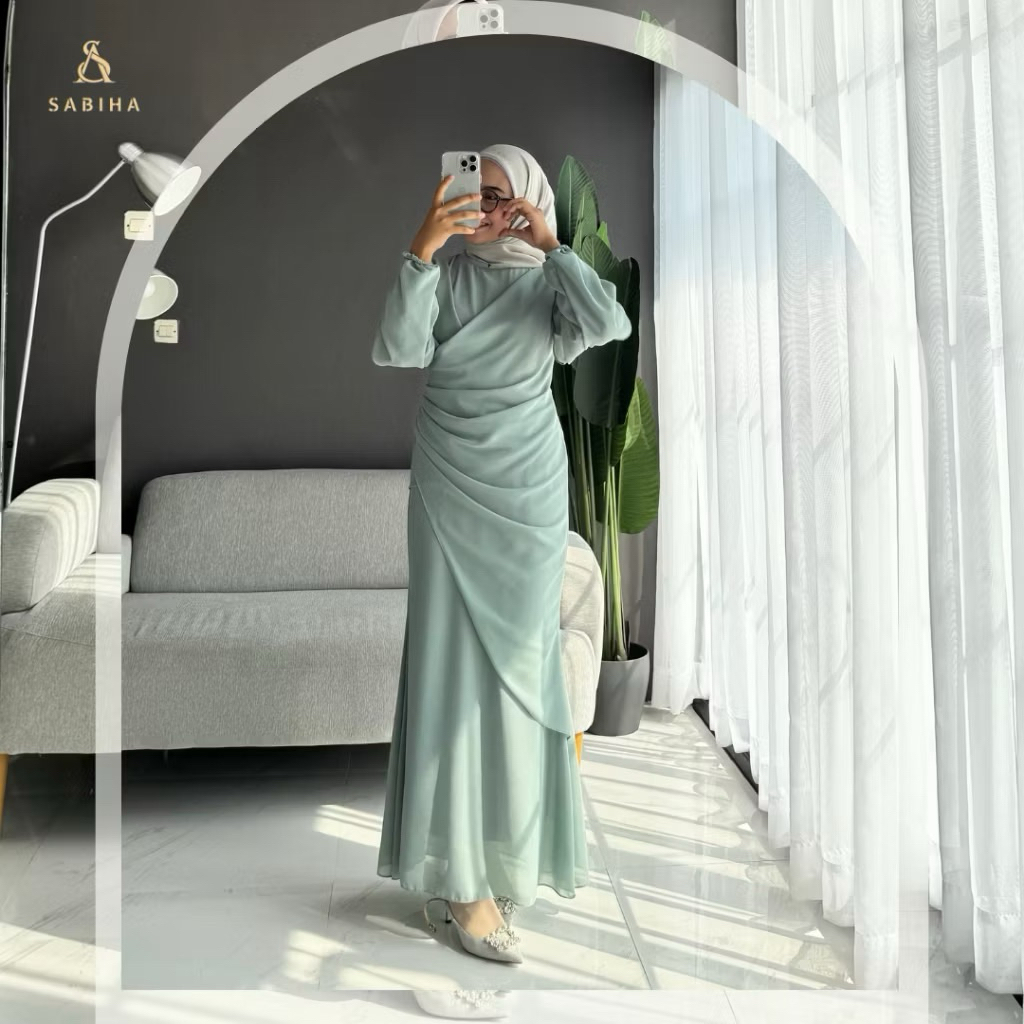 PL PRELOVED FAYRE DRESS SABIHA (Size S)