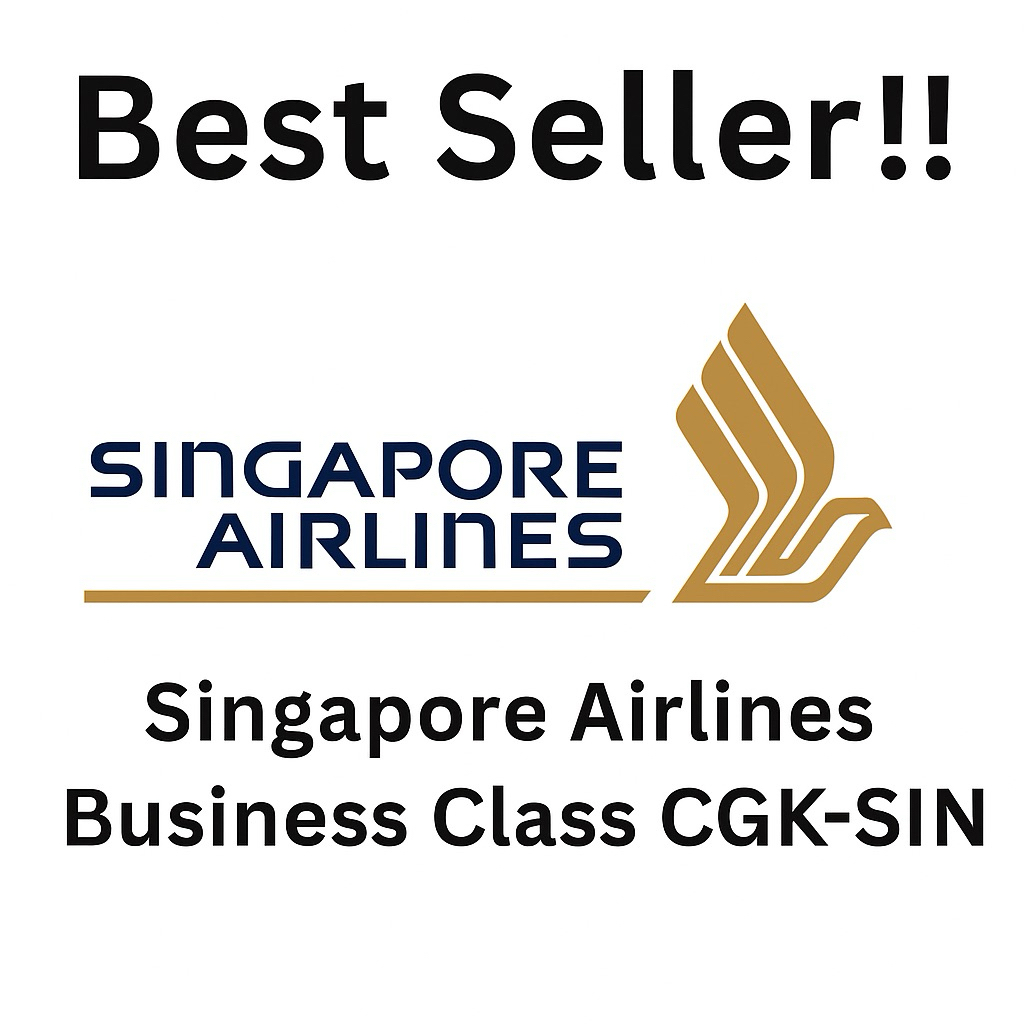 Tiket Pesawat Singapore Airlines Business Class Jakarta (CGK)-Singapore(SIN)