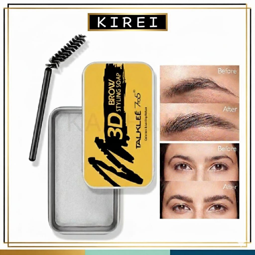 KIREI - 3D Eyebrow Styling Soap 16g Kiss Beauty Mascara Maskara Alis Lasting Eyebrow Gel Pomade YY00