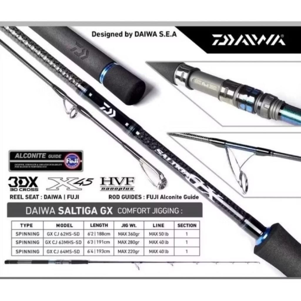 DAIWA SALTIGA GX CJ ORIGINAL