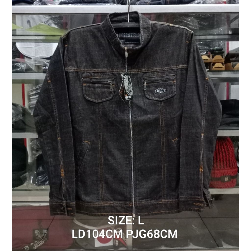 (06)JACKET JEANS PRIA ONFIRE ORIGINAL