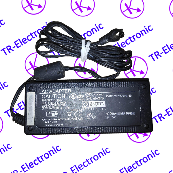 Adaptor Sanken 12V 5A Original Cabutan / OEM