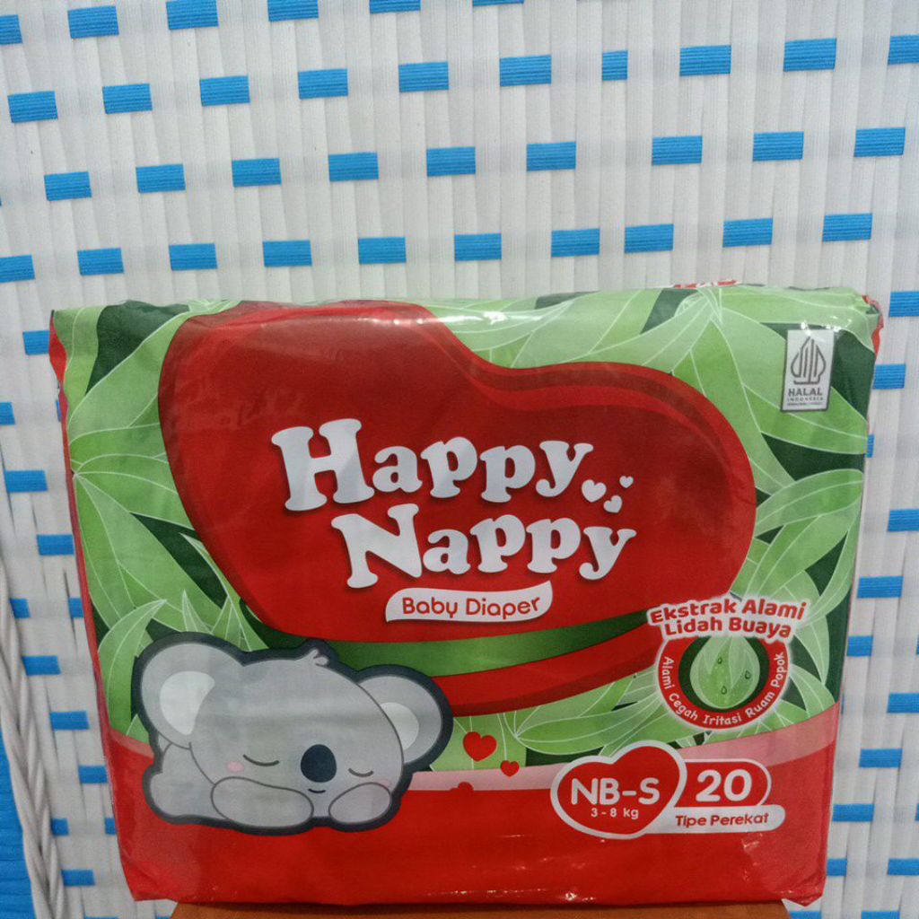 Happy Nappy Baby Diaper Perekat NB-S 20
