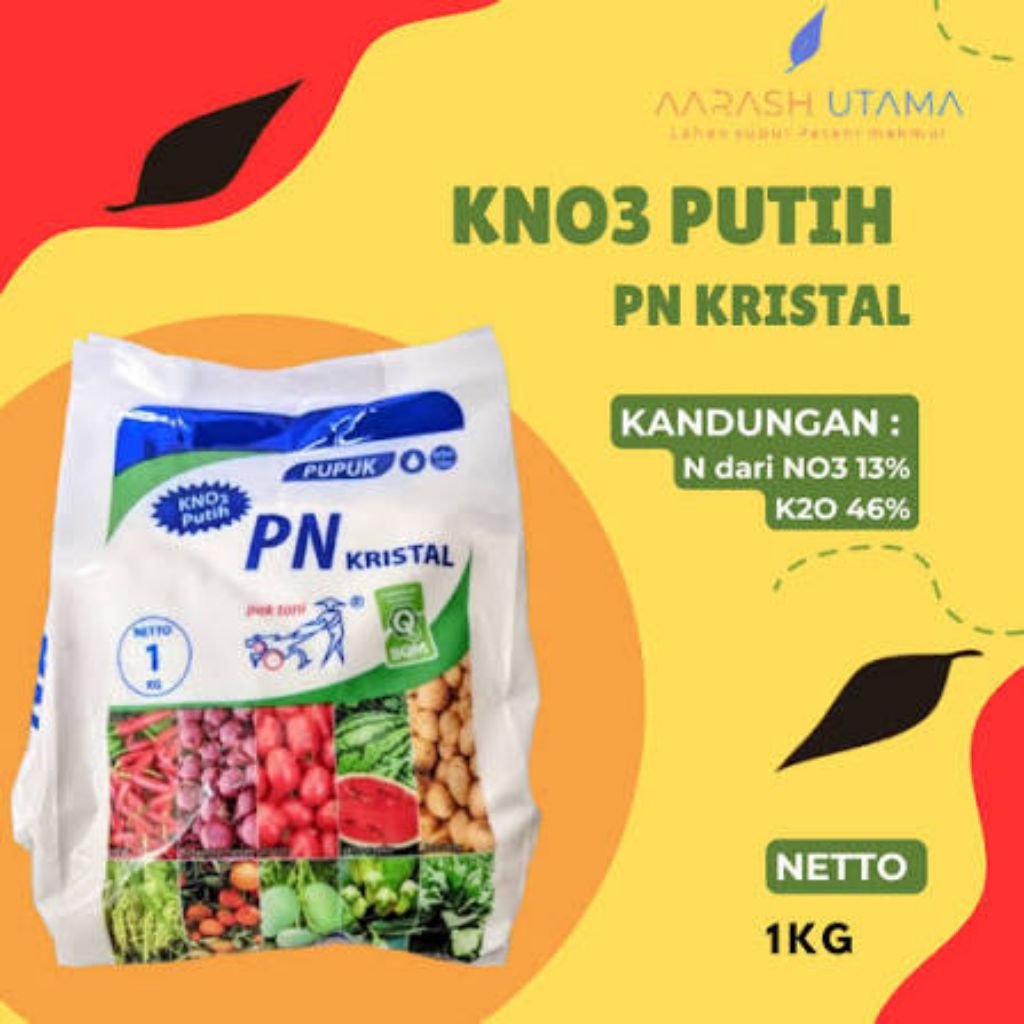 Pupuk KNO3 Putih Pak Tani 1kg