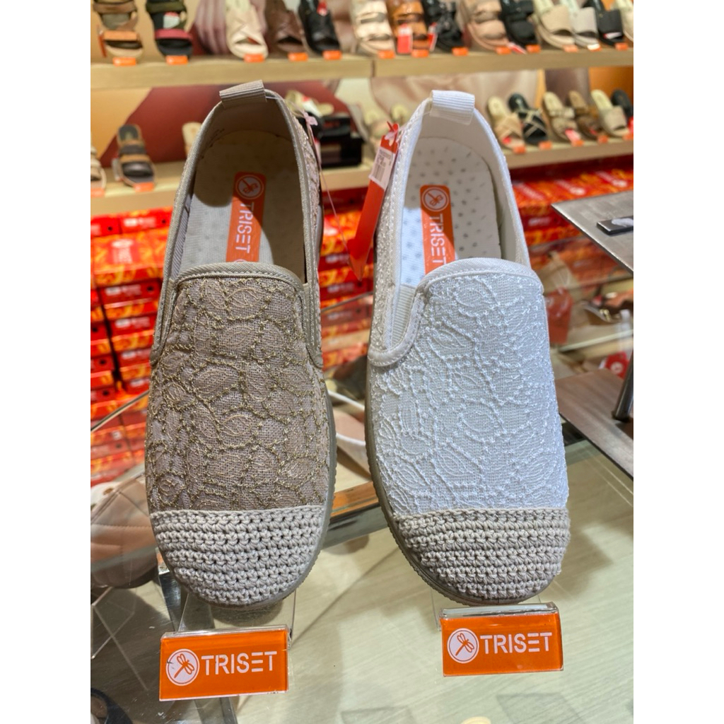 TRISET SHOES SEPATU LOAFERS SLIP ON WANITA HAK 3CM ORIGINAL BY MATAHARI (36-40)