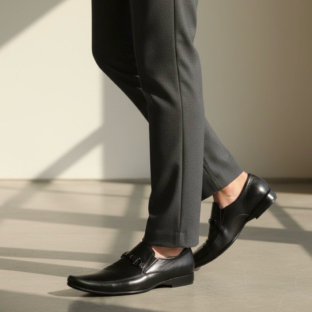 Marelli Sepatu Formal Pria - Black LV 077