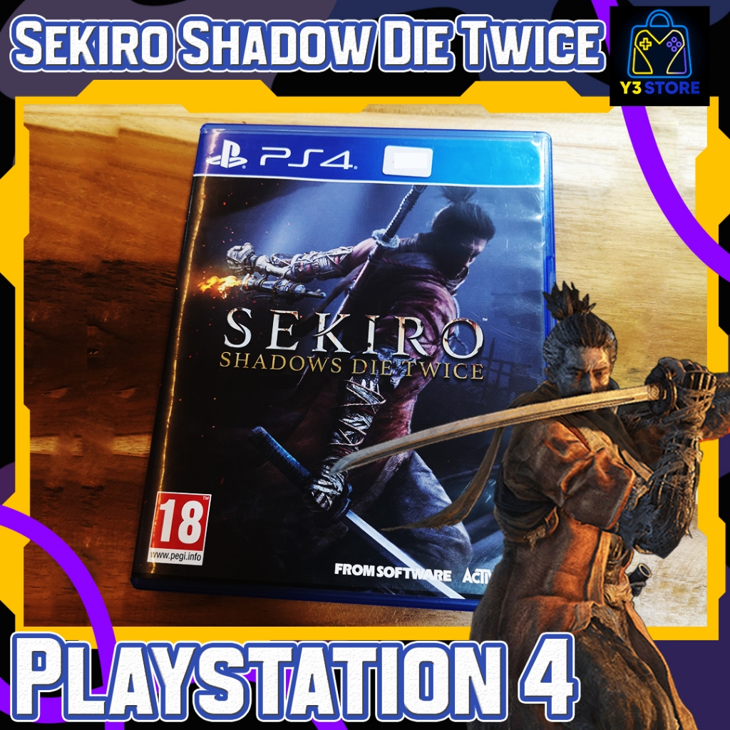 Sekiro Shadow Die Twice BD PS4 / Playstation 4 BD Second / Kaset Playstation 4 Second
