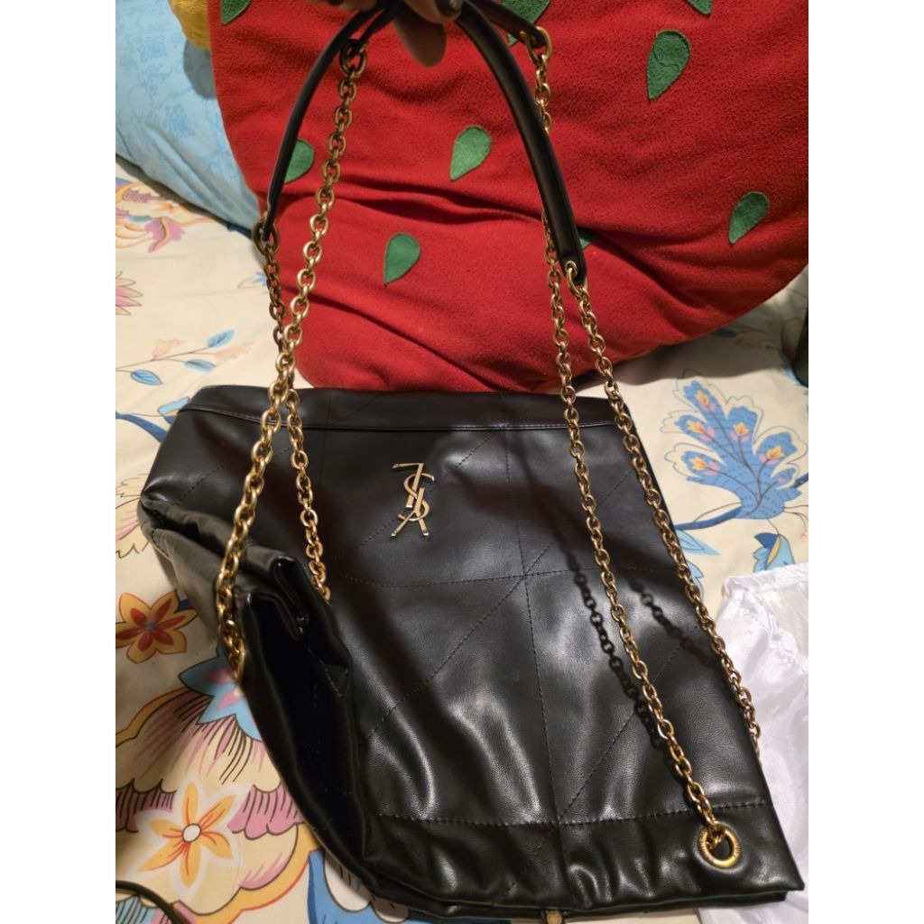 preloved tas YSL black tote