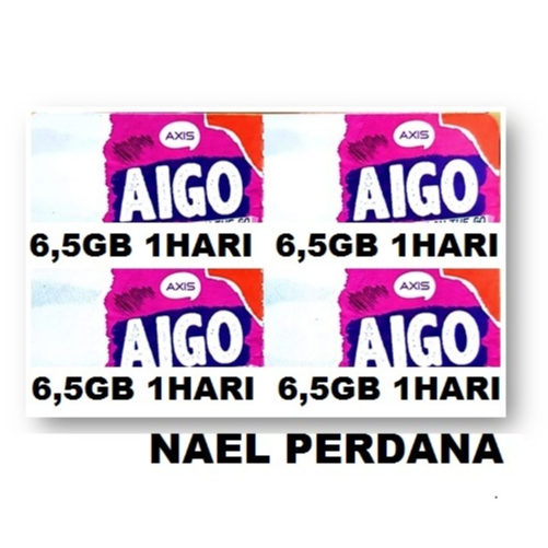 VC AXIS 6,5GB 1HARI + LOKAL