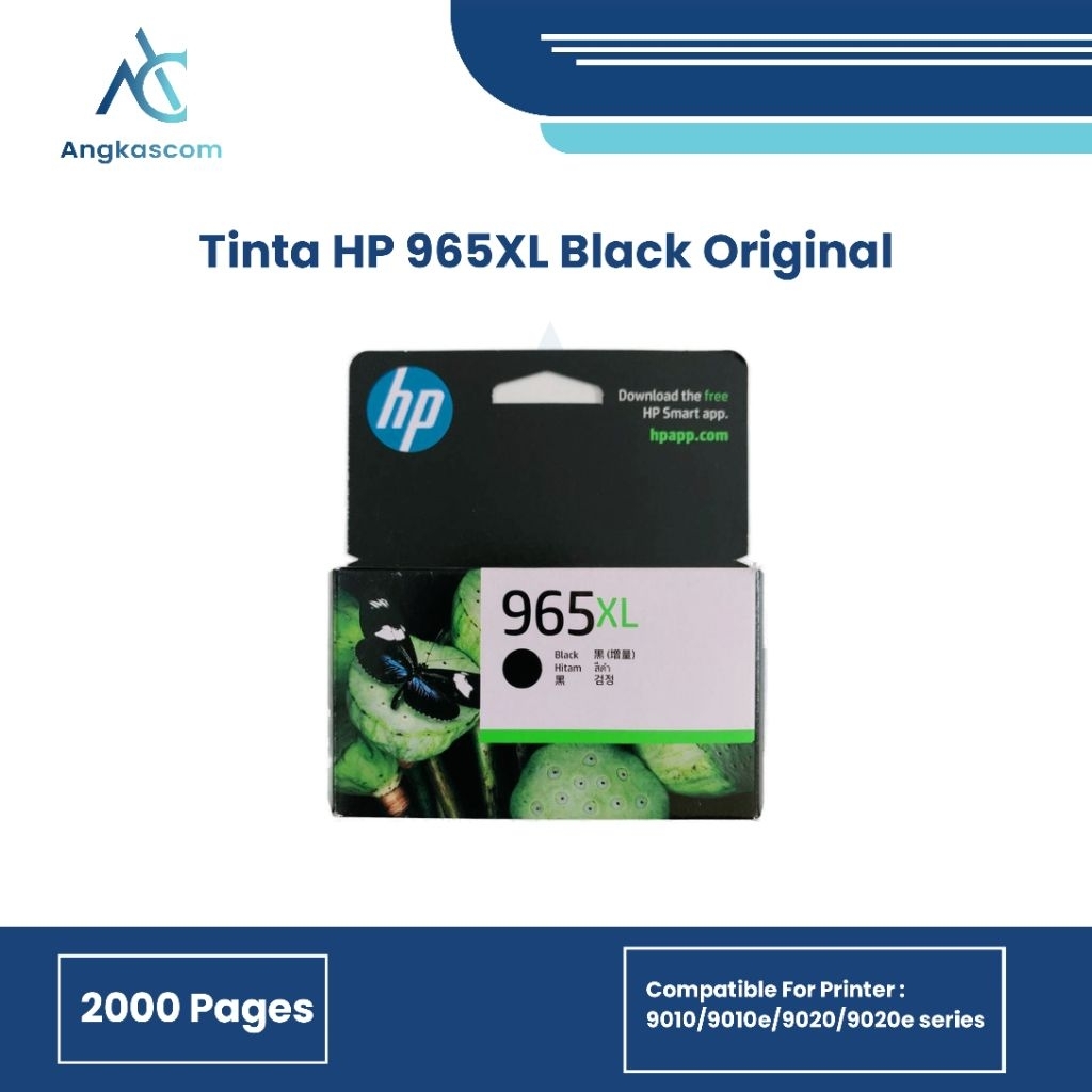 Tinta HP 965xl Black Original Ink Cartridge