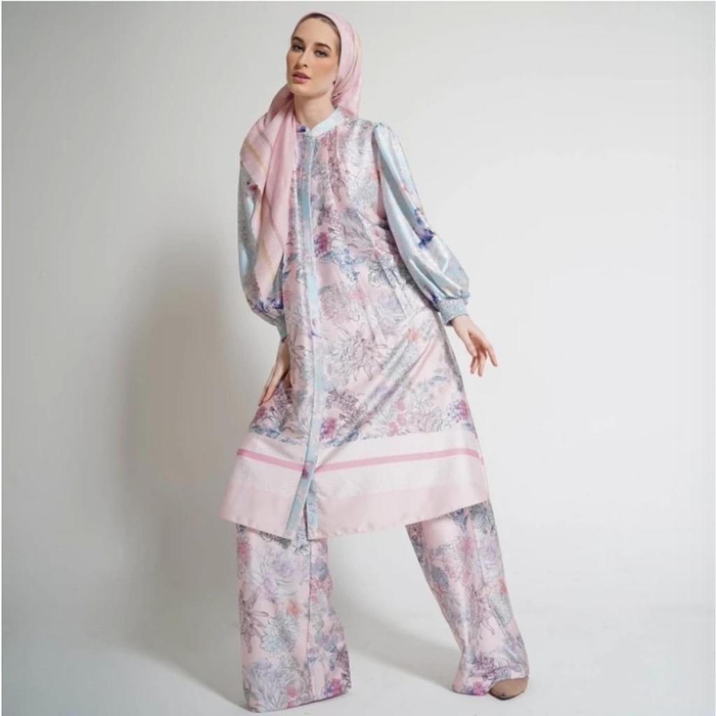 IVAN GUNAWAN PRIVE Endless Beauty Set by IVAN GUNAWAN ORIGINAL - One Set Setelan Atasan Tunik Celana