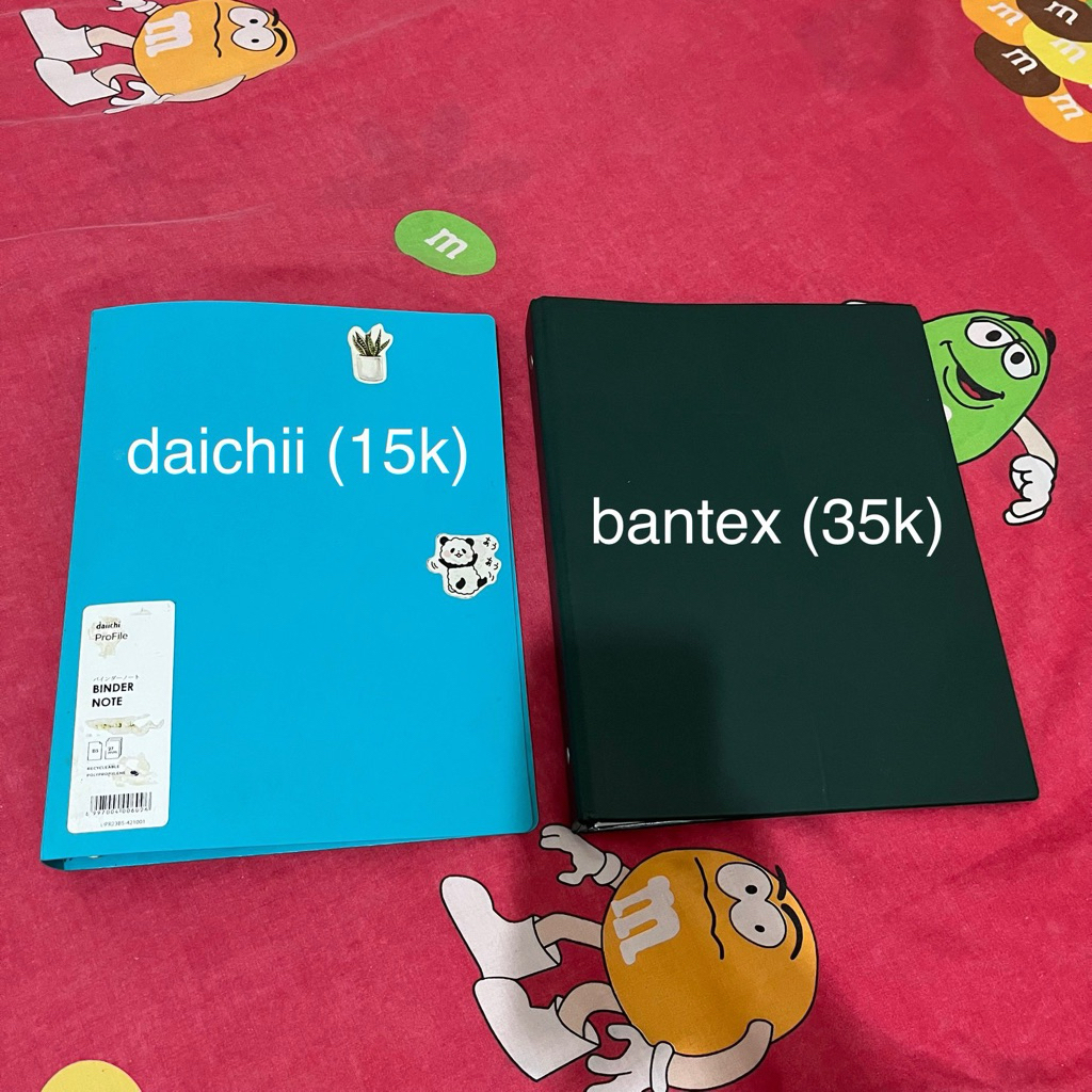 [PRELOVED] Binder B5 Daichii & Bantex