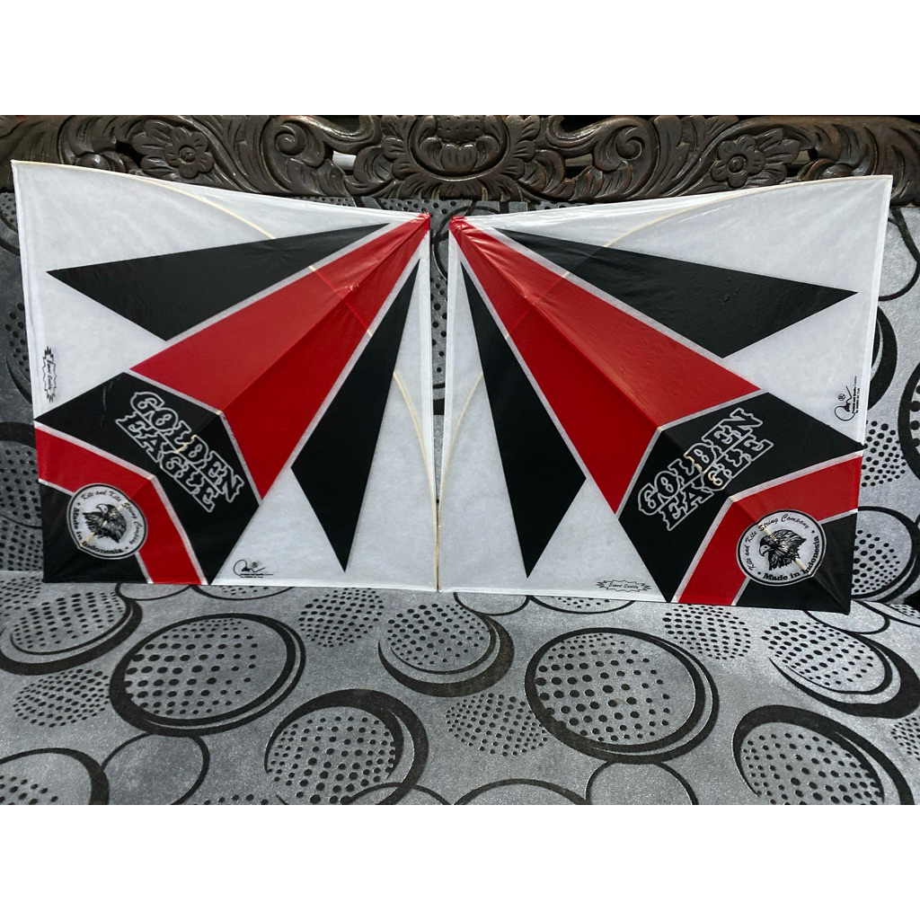 Layangan Turnamen Golden Eagle by Ahoed Dc Malang Isi 10 Pcs