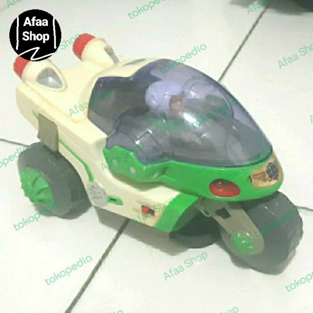 Mainan junk preloved mobil pesawat buzz lightyear toys story hua cai