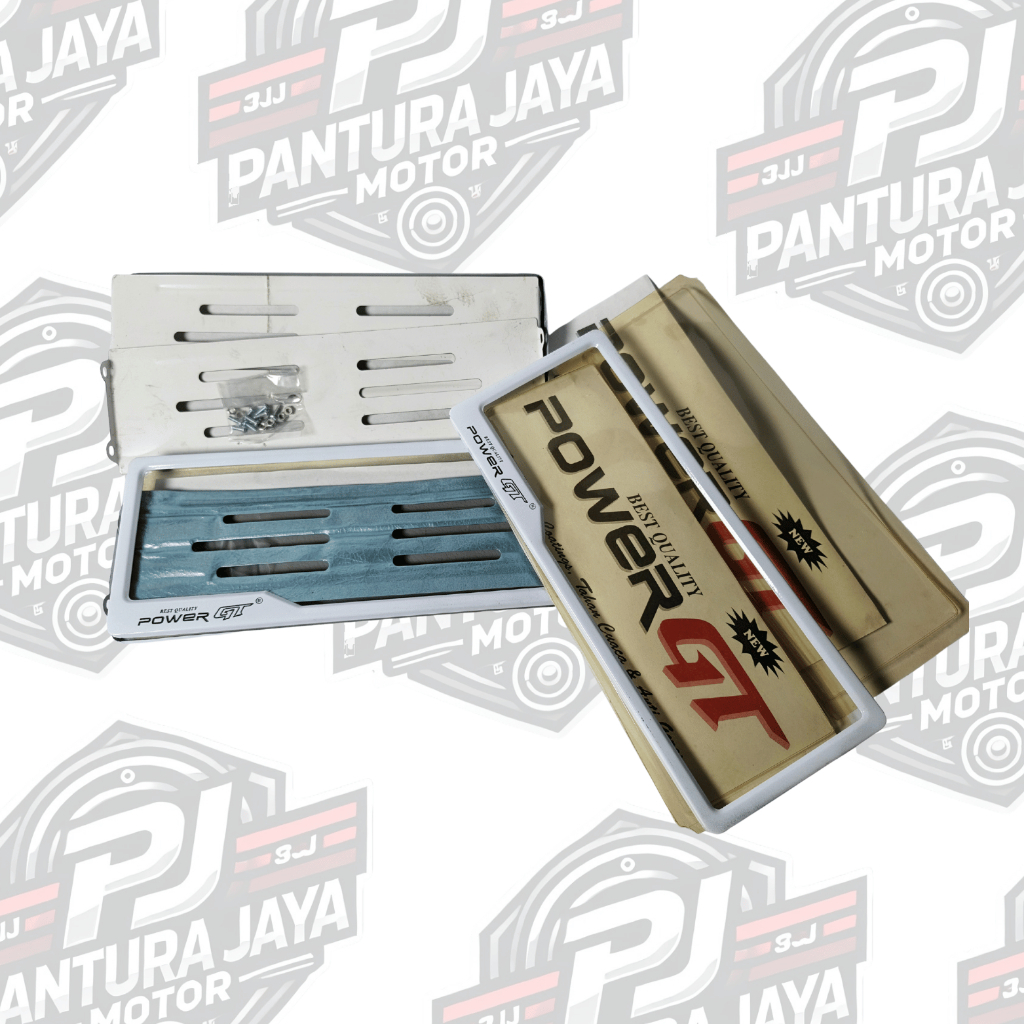 POWER GT PLAT NOMOR DUDUKAN PLAT NOMOR / PELINDUNG PLAT