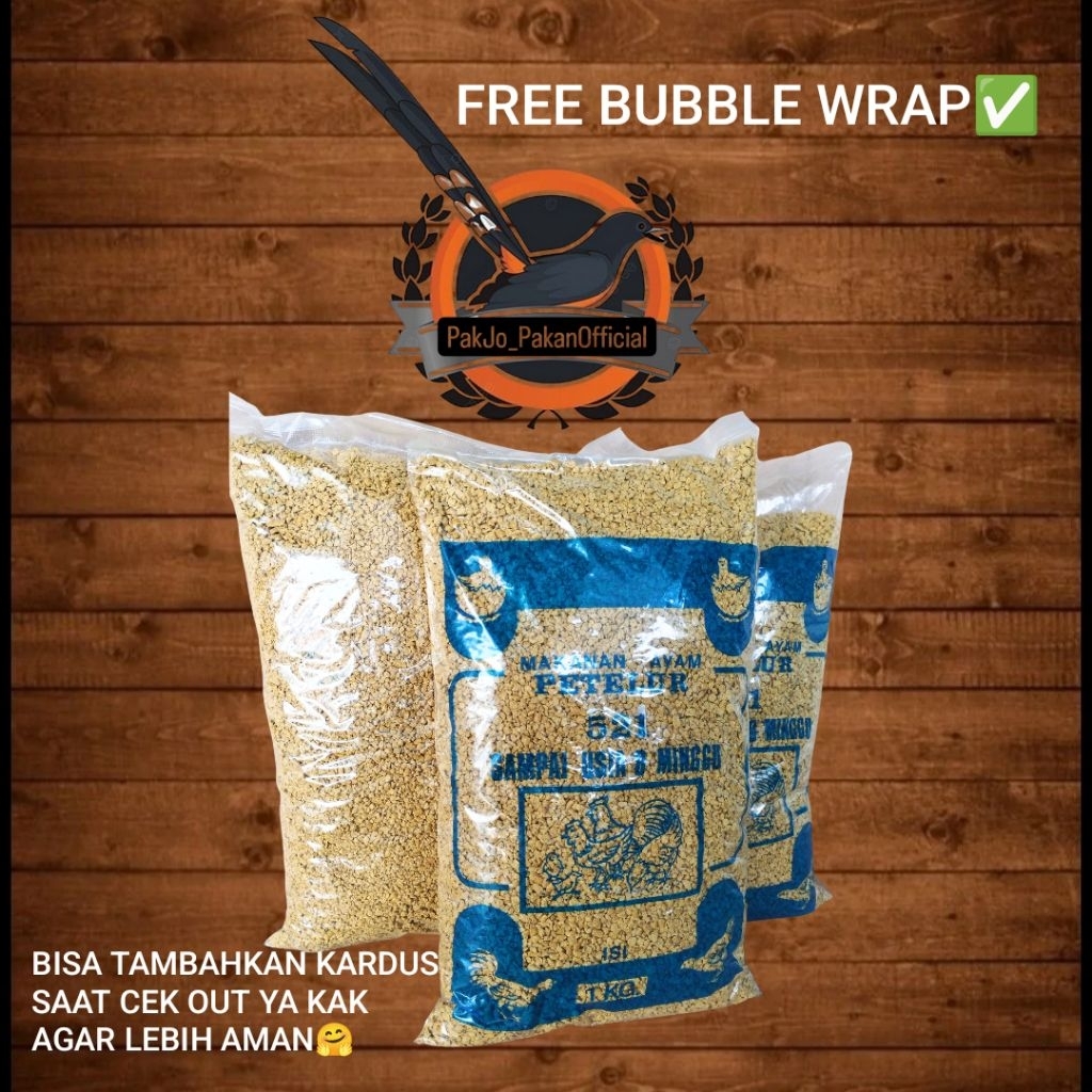 BURAS (1KG) PAKAN AYAM 521, PAKAN AYAM PETELUR MURAH