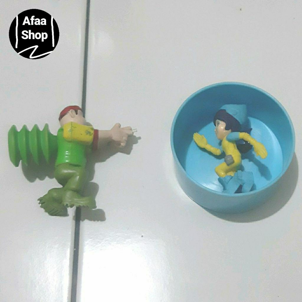 Mainan preloved chaki kids meal kfc 2016 figure boboiboy 1 set
