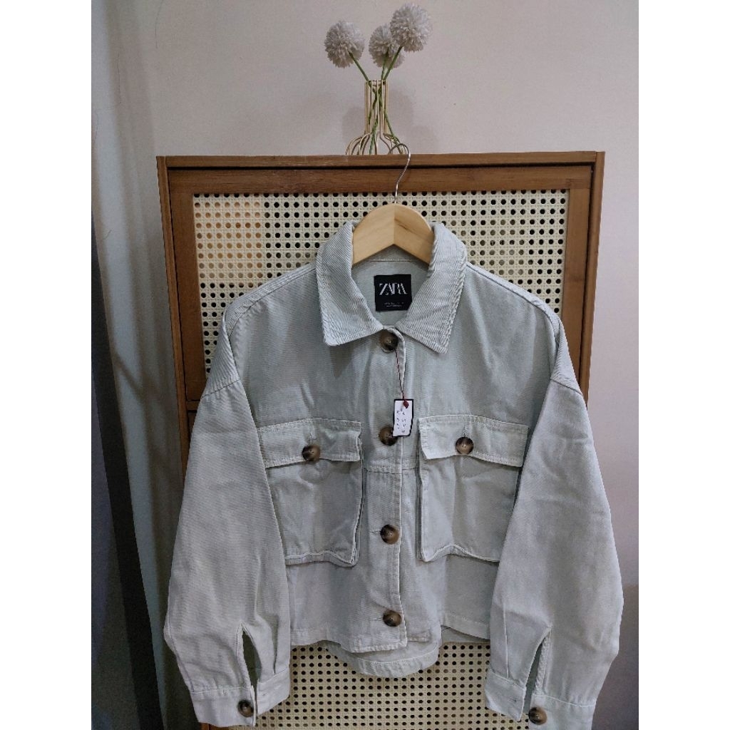 Jacket Jeans Brand Zara