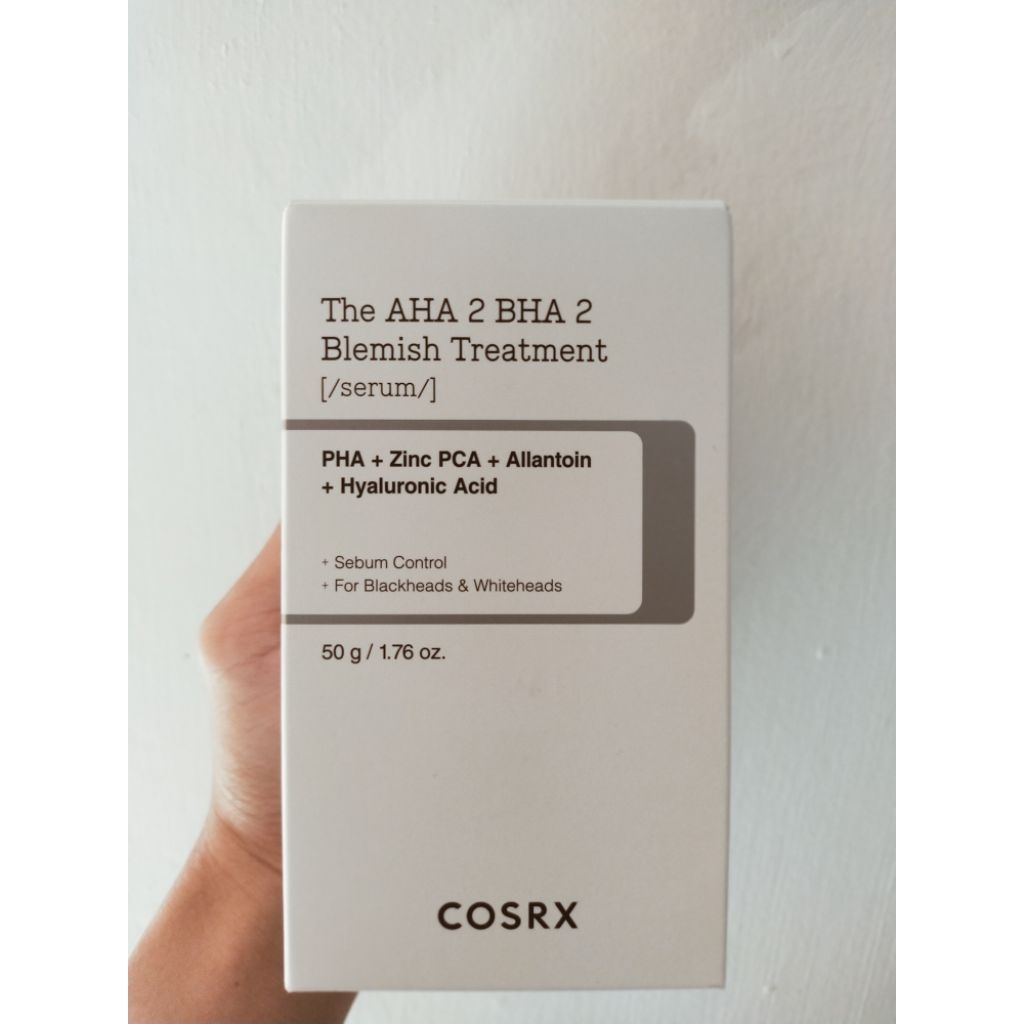 COSRX The AHA 2 BHA 2 Blemish Treatment (Serum) 50g (pre❤️ baca deskripsi)